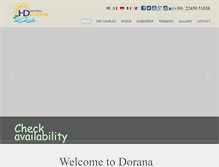 Tablet Screenshot of dorana.gr